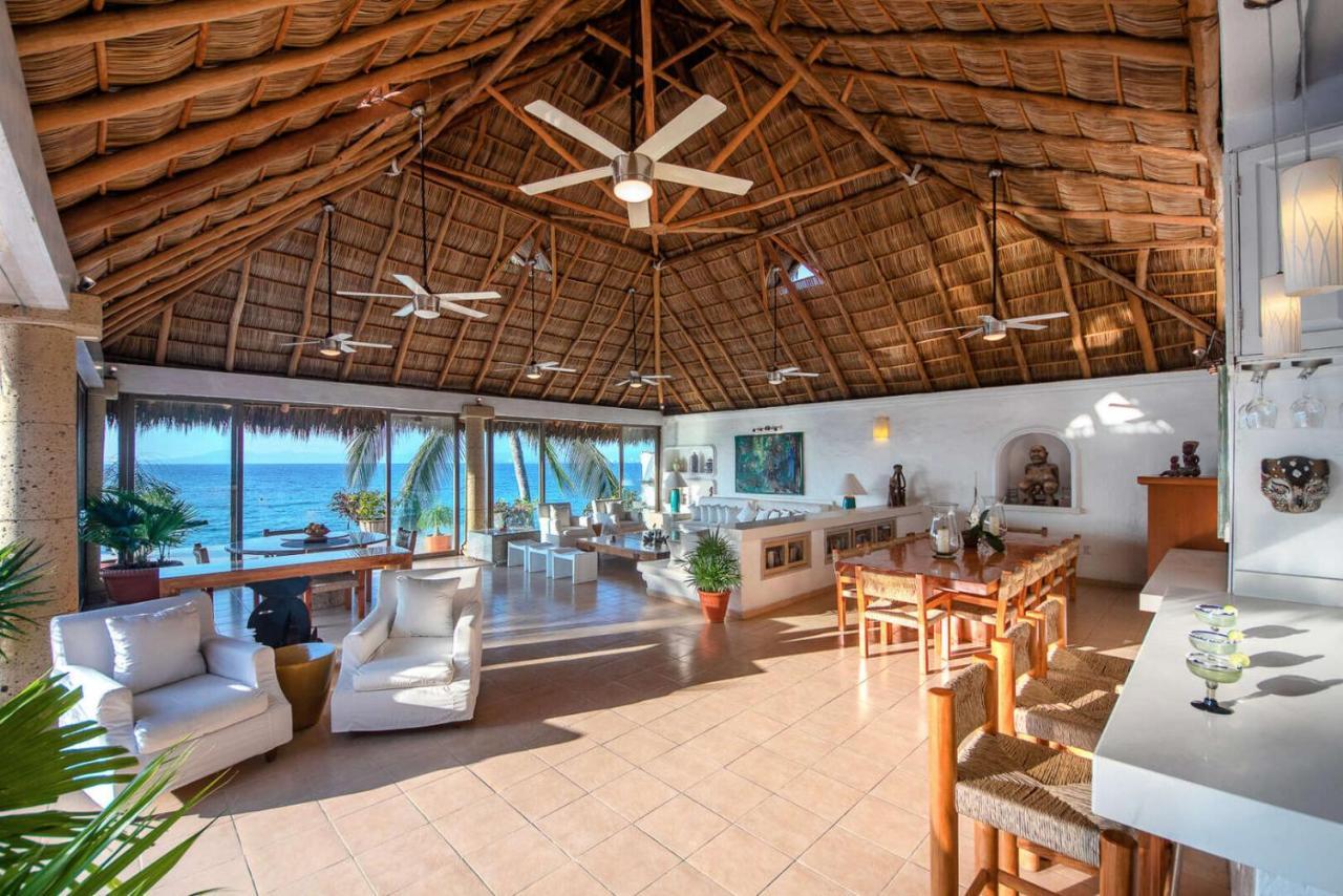Beachfront Salinas House Puerto Vallarta Exterior photo