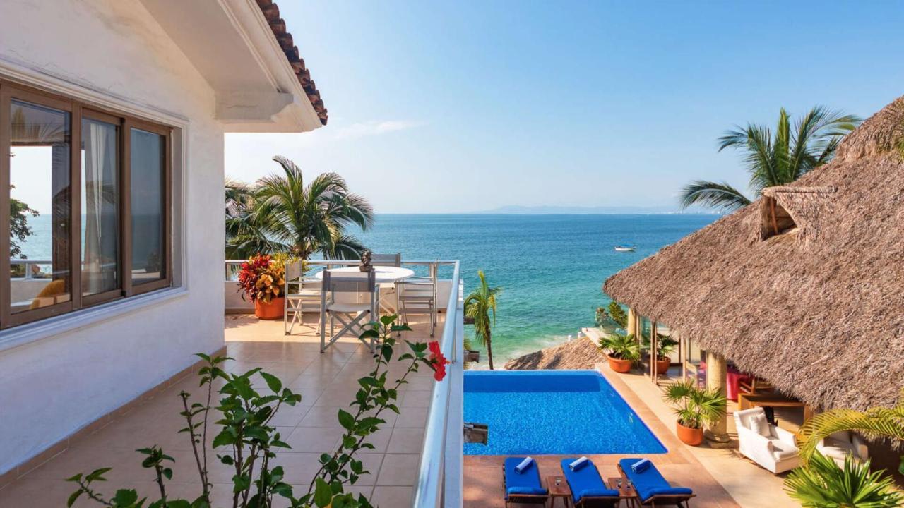 Beachfront Salinas House Puerto Vallarta Exterior photo